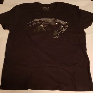 Marvels black panther shirt mens XL
